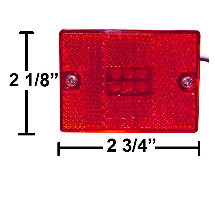 Are the Optronics RED LED Marker Lights submersible? 