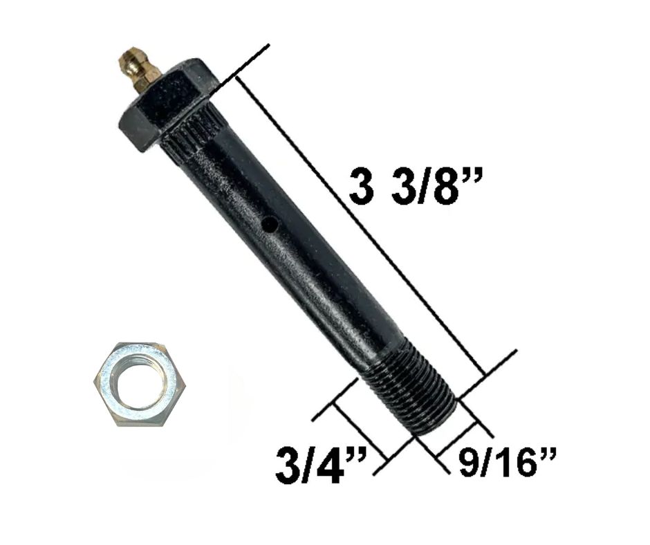 9/16" x 3 3/8" Wet Bolt with Nut Questions & Answers